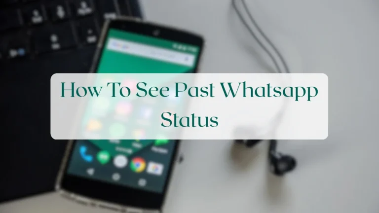 How To See Past Whatsapp Status - Status & Media Sharing Featured Image